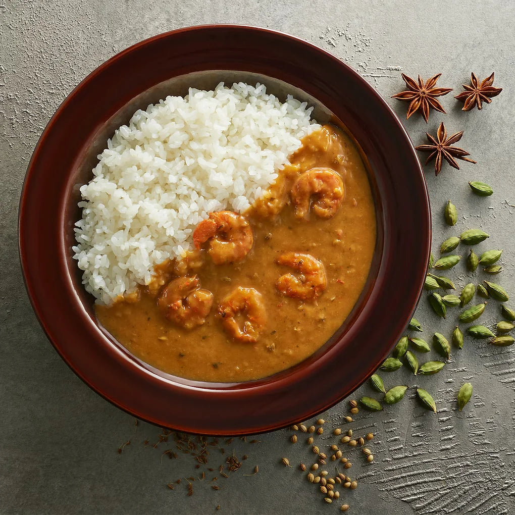 MUJI Japanese Curry Variety Set – Mild Apple, Shrimp, Beef & Soup Curry