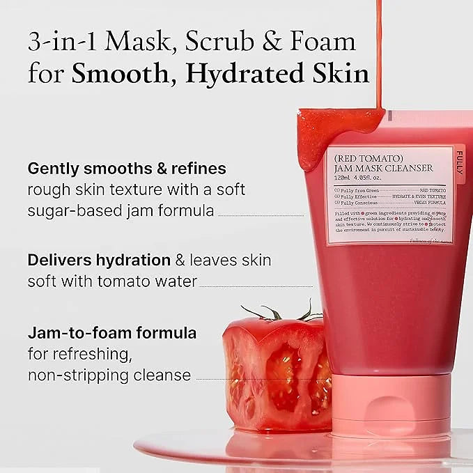 FULLY Red Tomato Jam Mask Cleanser (120 ml)