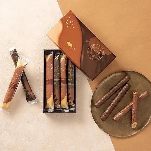 Yoku Moku Chocolat Cigare – Assorted (2 Types, 4 Pieces)