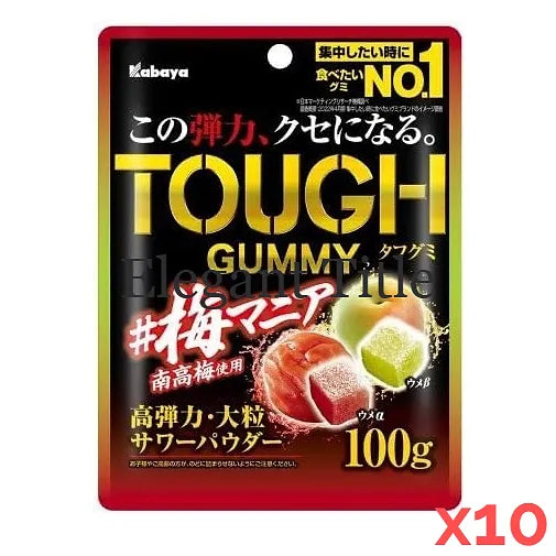 Kabaya Tough Gummy – Assorted Flavors (10 Packs)