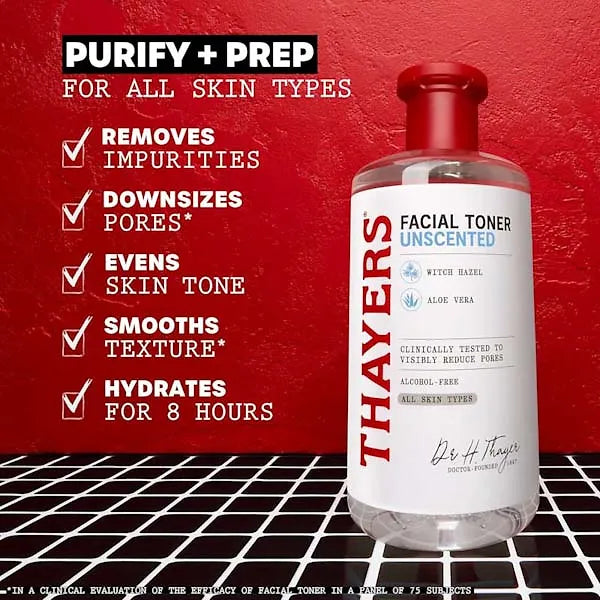 Thayers Witch Hazel with Aloe Vera Original Alcohol-Free - 12 fl oz