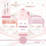 The & Honey × LuLuLun Melty Moisture Repair Limited Pair Set is a special collaboration edition combining premium honey-based hair care with a bonus LuLuLun face mask.