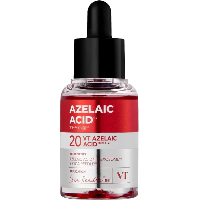The VT COSMETICS Reedle S AZ Care Serum is a lightweight, unscented serum formulated to balance oil production, refine pores, and improve overall skin clarity.