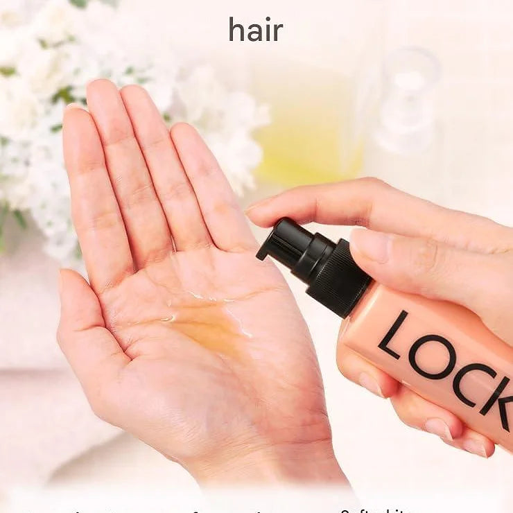 Linon Rock Oil Linon Oil For Ironing Heat Keep Curl Styling Oil White Floral