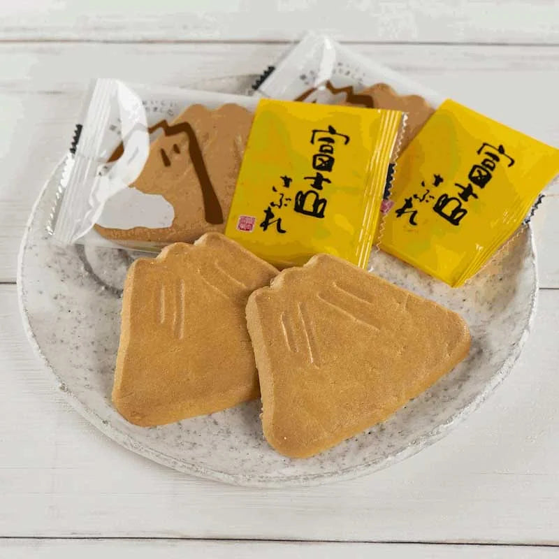 Shizuoka Souvenir – Mt. Fuji Sabure Butter Cookies (12 Pieces)