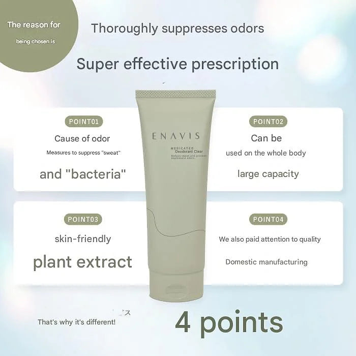 ENAVIS Medicated Deodorant Cream – 120 g
