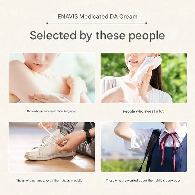 ENAVIS Medicated Deodorant Cream – 120 g