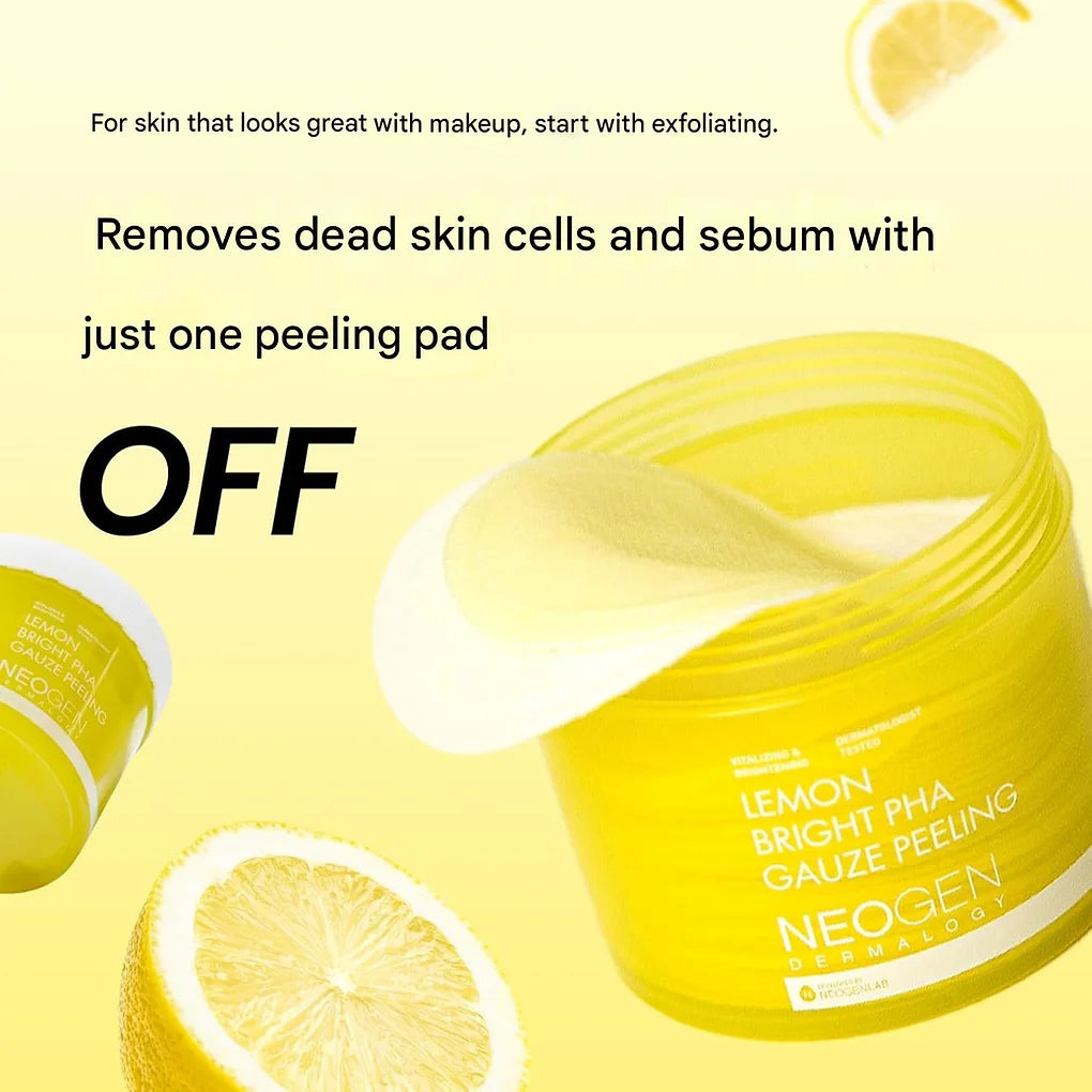NEOGEN Official Neozen Dermalogy PHA Gauze Peeling Pad