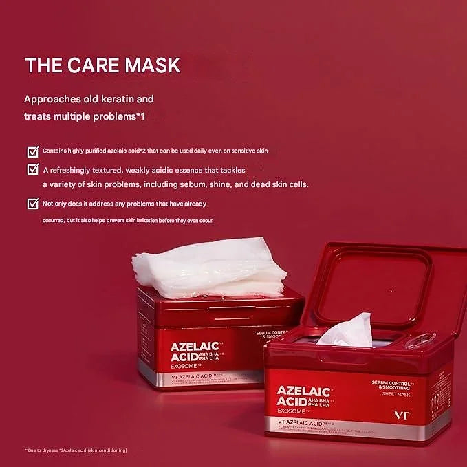 VT COSMETICS AZ Care Daily Mask (30 Sheets)