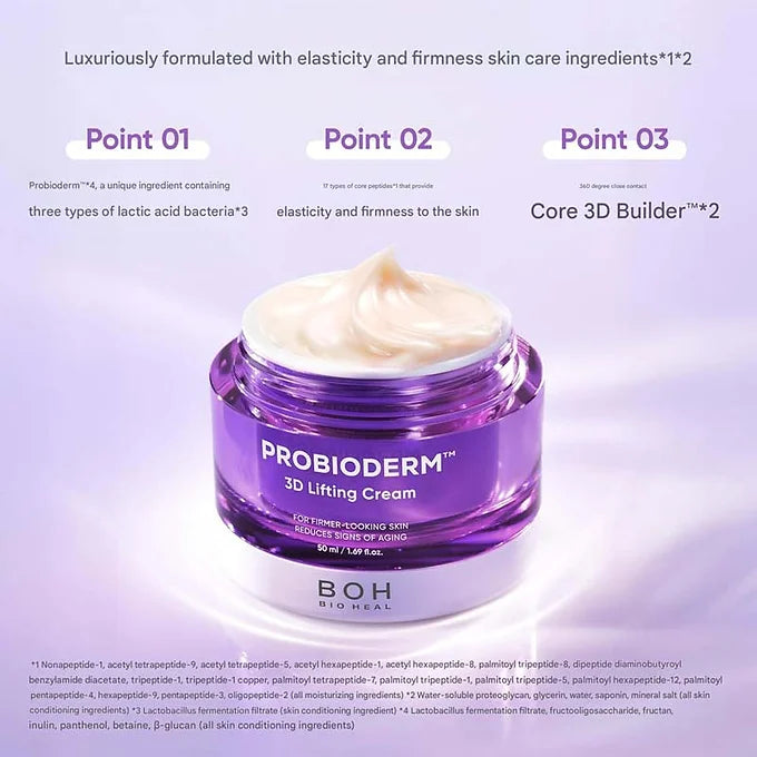 Probioderm 3D BIOHEAL BOH Lifting Cream – 1.7 fl oz (50 ml)