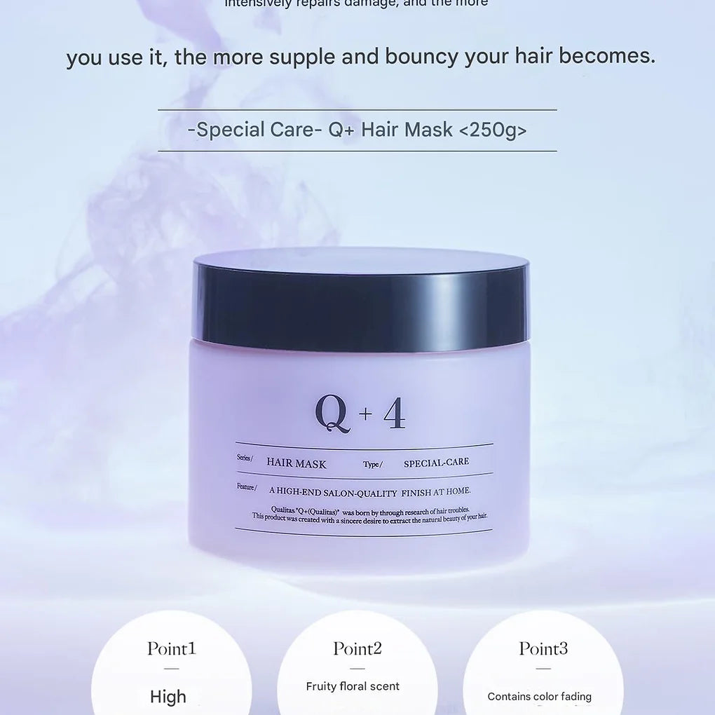 Q+ Hair Mask, Special Care, Beauty Salon Exclusive Treatment