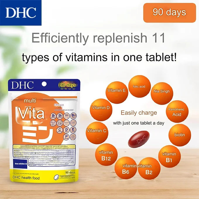 The DHC Multi Vitamin 90-days Japan
