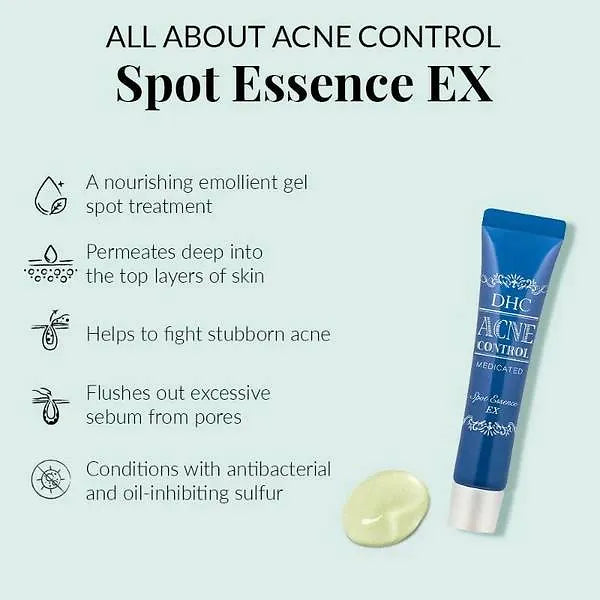 DHC Medicated Acne Control Spots Essence EX – 15 g