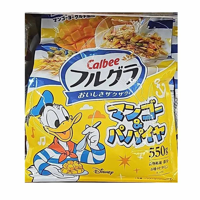 Calbee Frugra Mango & Papaya 550g