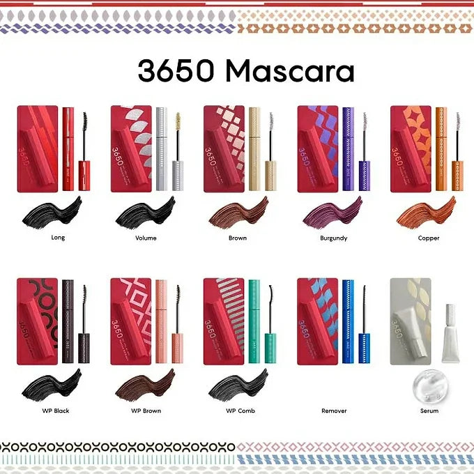 3650 (San Roku Go Zero) Mascara & Eyelash Serum - Various Types Available