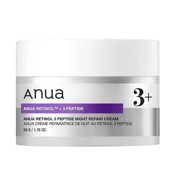 ANUA Retinol 3 Peptide Night Repair Cream (50 g)