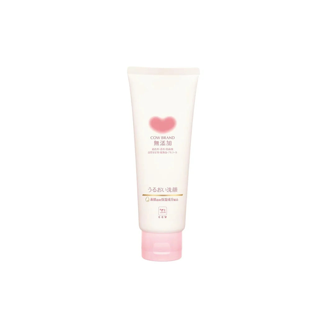 Cow Brand No Additives Moisture Facial Cleanser is a gentle, hypoallergenic face wash designed for sensitive and delicate skin.