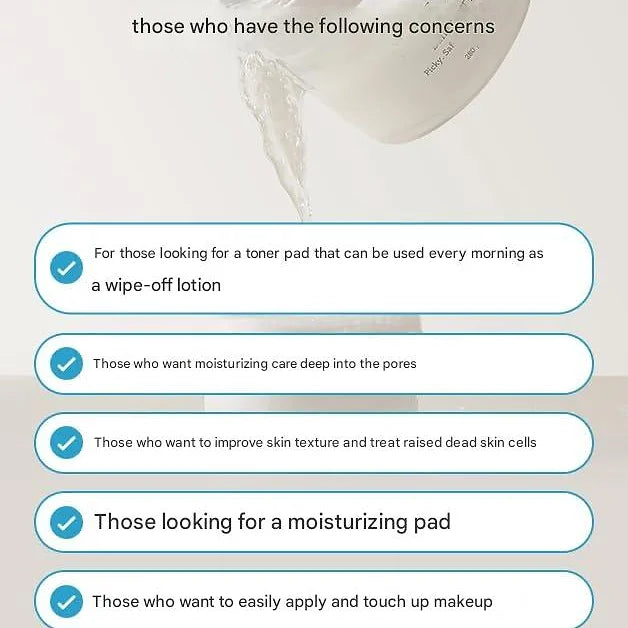 NEEDLY Vita C Toner Pad, 80 Sheets, Wiping Pad Exfoliating Care