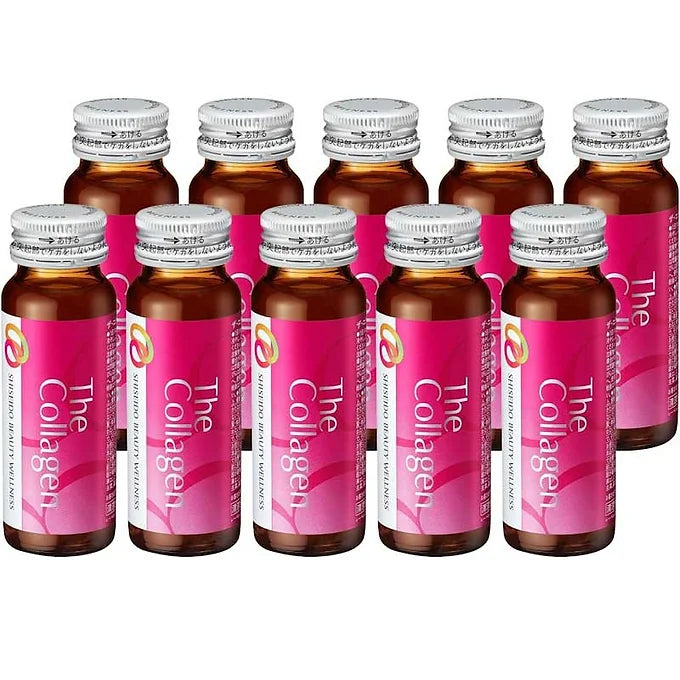 The Collagen Drink – 10 Bottles (50mL Each) by Shiseido