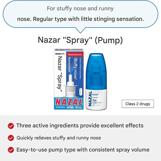 Nazal "Spray" Pump 30mL