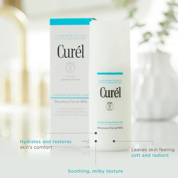 Curél Moisture Facial Milk – Lightweight Hydration for Dry, Sensitive Skin