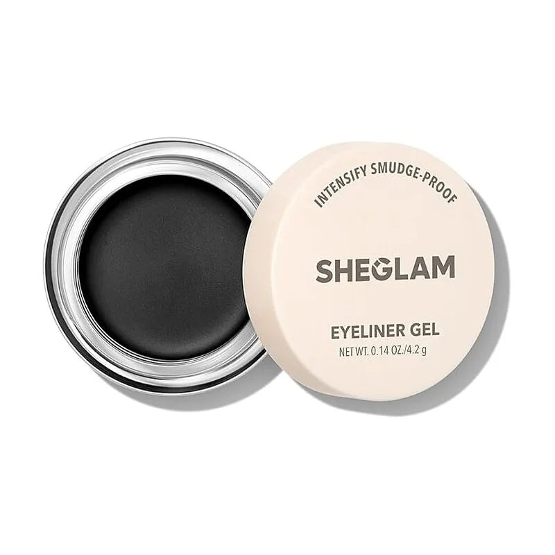 SHEGLAM Intensify Smudge-Proof Eyeliner Gel delivers bold, long-lasting definition with a smooth cream-gel texture that glides effortlessly across the lash line.
