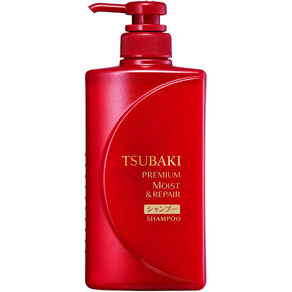 Shiseido "TSUBAKI Premium Moist" Shampoo + Conditioner, 490 ml + 490 ml