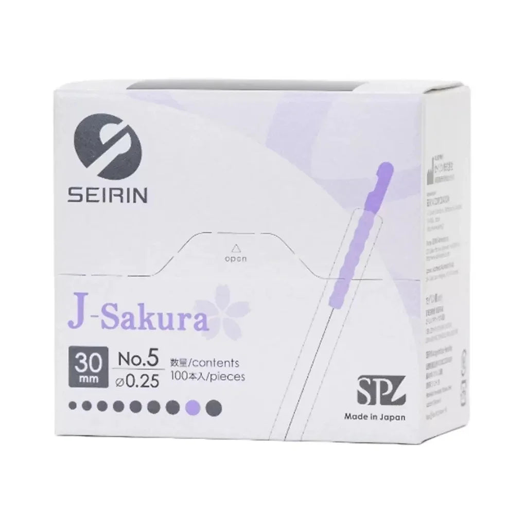 Seirin JSP Type Acupuncture Needles are premium-quality Japanese disposable needles designed for professional acupuncture practice.