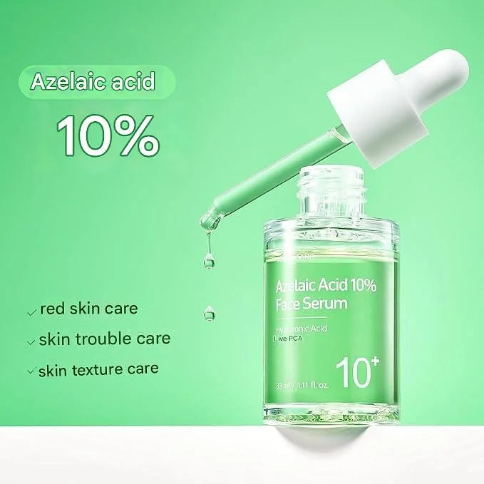 TOSOWOONG Azelaic Acid 10% Face Serum – 1.1 fl oz (33 ml)
