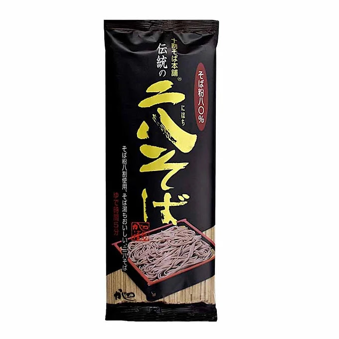 Yamamoto Kajino Traditional Nihachi Soba – 250g