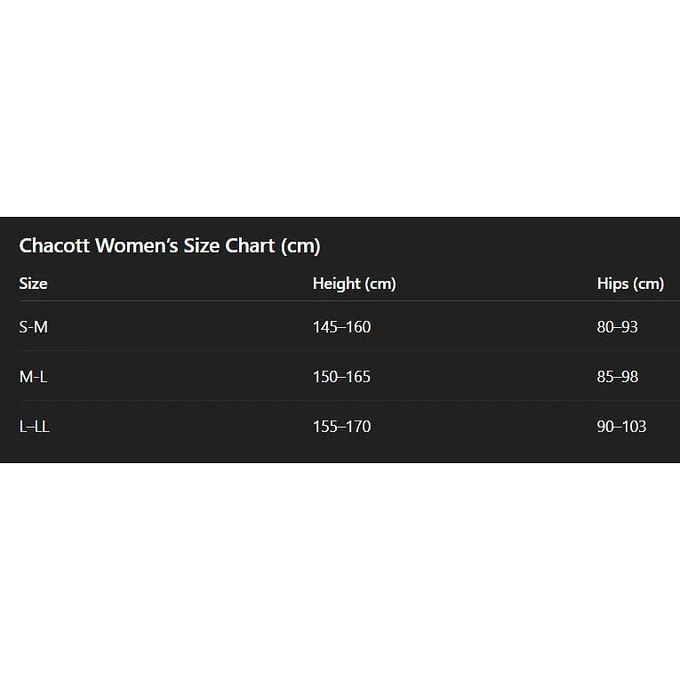 Chacott  Women’s Veronese Tights III (Huta) 3D Heel Design