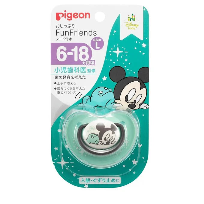 Pigeon Fun Friends Pacifier | Mickey Pattern