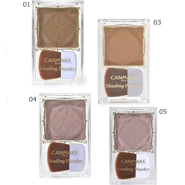 Canmake Shading Powder – Makeup Base, 0.2 oz (5 g)