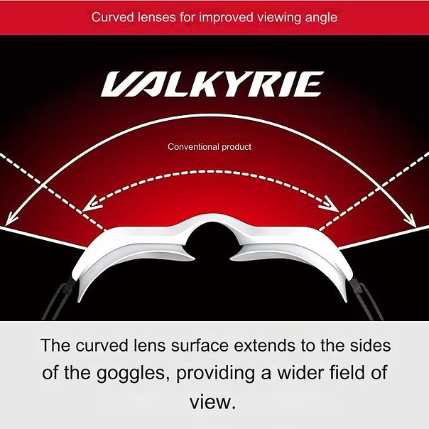 Japan Swans Valkyrie SR-72PAFAB Racing Swimming Goggles