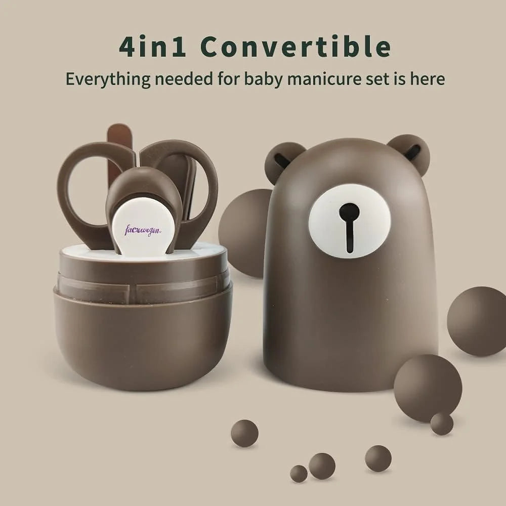 4-in-1 Baby Nail Clippers Set | Safe & Gentle Nail Care for Babies