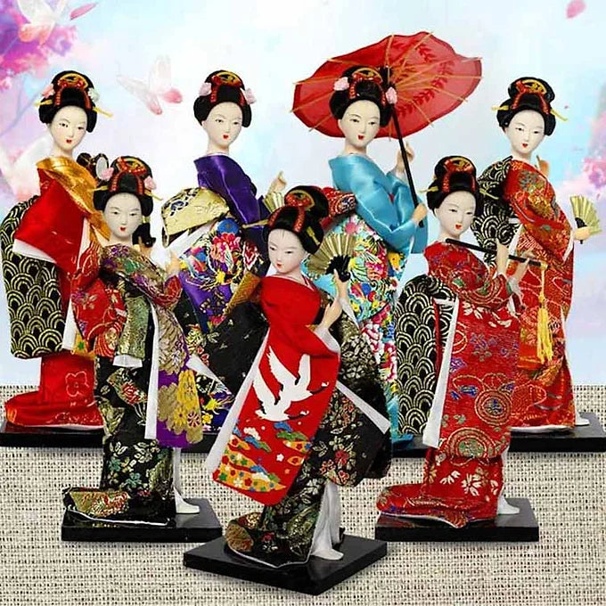 Japanese Geisha Maiko Doll – Elegant Oriental Souvenir (11.8 inches / 30 cm)