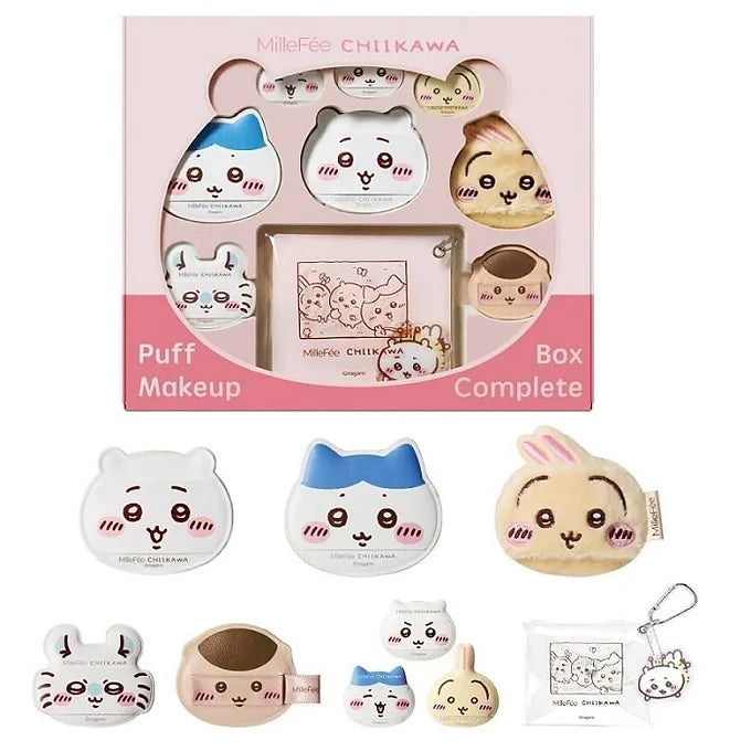 MilleFée Chiikawa Makeup Puff Complete Box