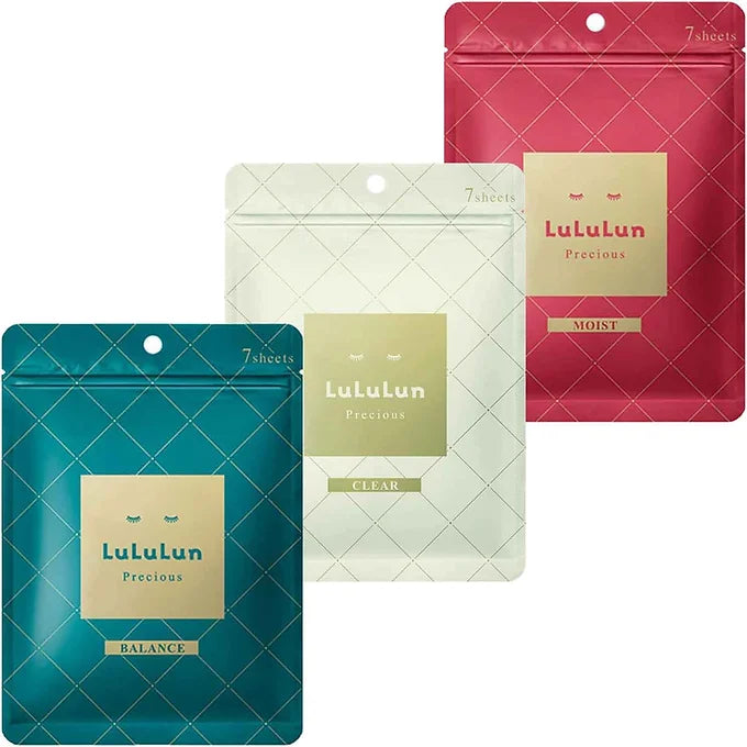 LuLuLun Face Mask Set – 10 Variants, 70 Masks Total