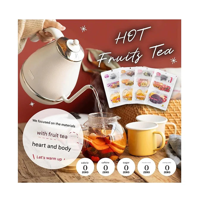 DozoFreesh Fruit Tea, Hot Tea, Sugar-free, Additive-free, Calorie Free