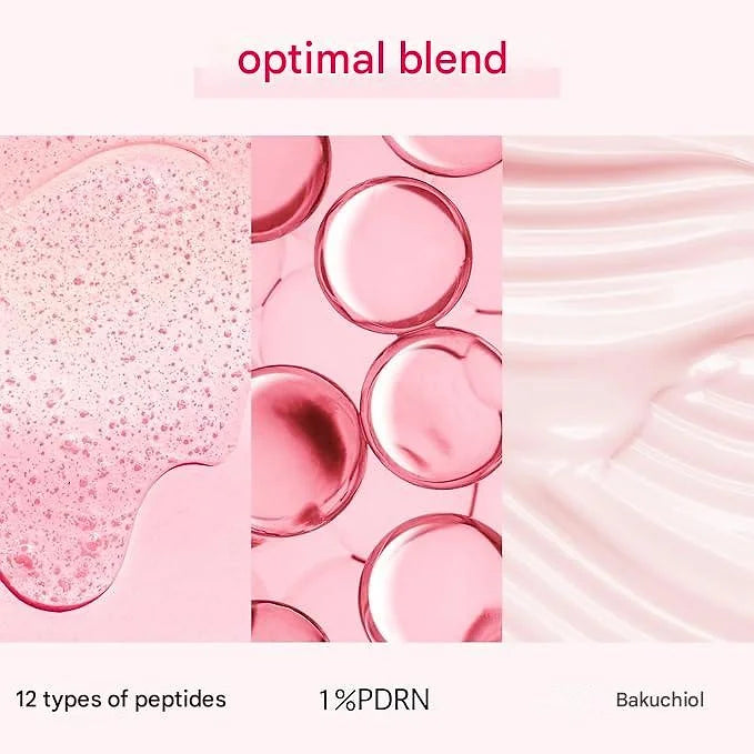 TOSOWOONG Pink Peptide 12 PDRN Serum – 1.1 fl oz (33 ml)