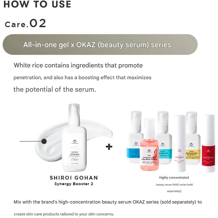 COSMEDON Shiroi Gohan Synergy Booster II 60ml