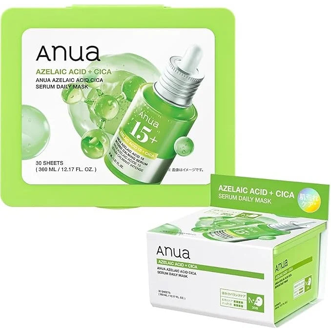 ANUA Azelaic Acid CICA Serum Daily Mask Pack (30 Sheets)