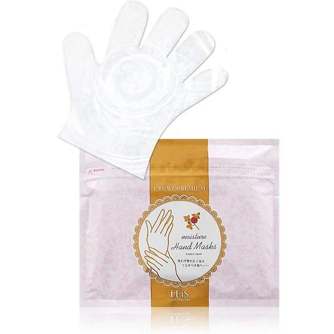 Uruwop Premium EBiS Moisture Hand Mask P (36 Pieces) – Intensive Hydration