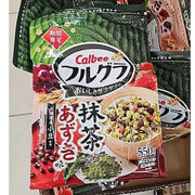 Calbee Frugra Matcha Azuki Flavor Granola – 550g (Limited Edition)