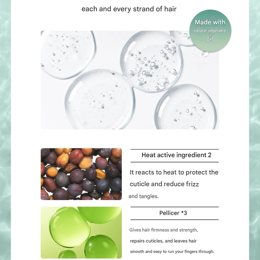 Q+ Hair Oil Non-sticky, Static Control, 2.8 fl oz (80 ml)