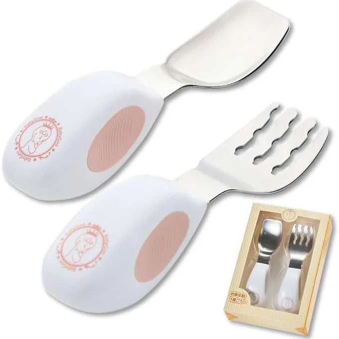 BabyGoo Baby Spoon & Fork Set | Recommended by Montessori Nursery Teachers