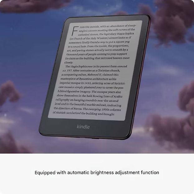 New Kindle Paperwhite Signature Edition