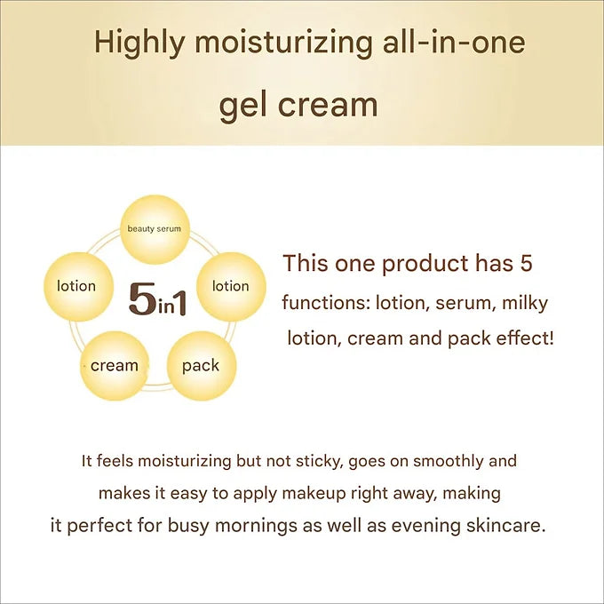 Nameraka Honpo Wrinkle Gel Cream N All-in-One (100g)