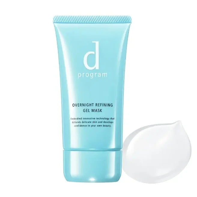 d program Shiseido Medicated Night Gel Mask – 60 g
