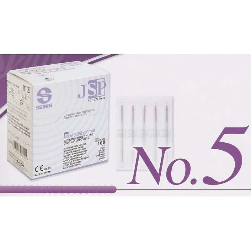 Seirin Disposable Acupuncture Needle JSP Type 100 pieces
